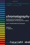 Chromatography. Fundamentals and applications of chromatographic and electrophoretic methods. Part A : Fundamentals and techniques