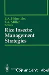 Rice insects : management stratgies