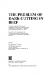 The problem of dark-cutting in beef