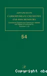 Advances in carbohydrate chemistry and biochemistry. Volume 54 : Cumulative subject and contributor indexes and tables of contents volumes 1-53