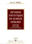 Mthodes statistiques en sciences humaines