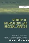 Methods of interregional and regional analysis