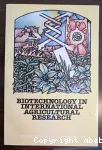 Biotechnology in international agricultural research