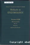 Methods in enzymology. Vol 23. Photosynthesis. Part A