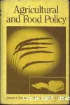 Agricultural and food policy