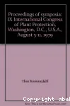 Proceedings of symposia : Vol 1. Plant protection : Fundamental aspects