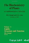 Lipids: structure and function