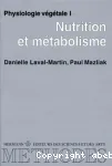 Physiologie vgtale I. Nutrition et mtabolisme