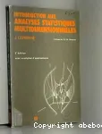 Introduction aux analyses statistiques multidimensionnelles