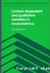 Limited-dependent and qualitative variables in econometrics.