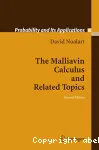 The Malliavin calculus and related topics