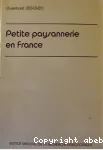 Petite paysannerie en France