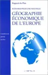 Scnario pour une nouvelle gographie conomique de l'Europe