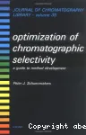 Optimization of chromatographic selectivity. A guide to method development