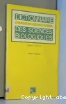 Dictionnaire chimique et technologique des sciences biologiques anglais-franais