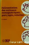 L'alimentation des animaux monogastriques. Porc, lapin, volailles