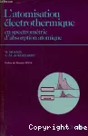 Atomisation electrothermique en spectromtrie d'absorption atomique