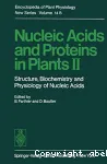 Nucleic acids and proteins in plants 2. Structure, biochemistry and physiology of nucleic acids