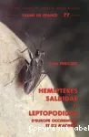 Hemipteres, Saldidae et Leptopodidae d'Europe occidentale et du Maghreb