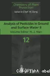 Analysis of pesticides in ground and surface water. Vol 12