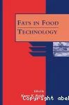 Fats in food technology