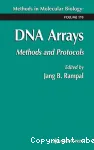 DNA ARRAY Methods and Protocols