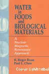 Water in foods and biological materials