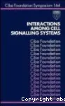 Interactions among cell signalling systems