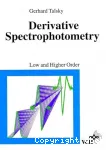 Derivative spectrophotometry. Low and higher order